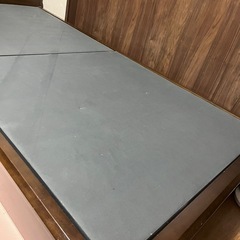 受付停止 シモンズ　シングルベッドの画像