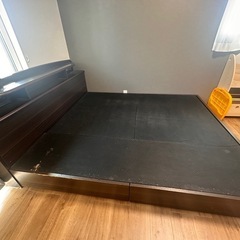 「決まりました」ベッドキングサイズ