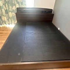 「決まりました」ベッドキングサイズの画像