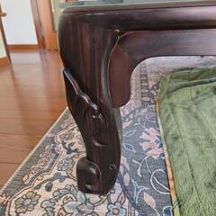 黒檀テーブルの画像