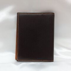 【HERMES】バイカラー アジェンダＰＭ 刻印□Ｆ 手帳カバー...