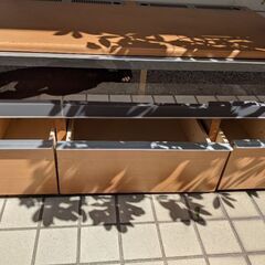 大型テレビ台♪たくさん収納できます。の画像