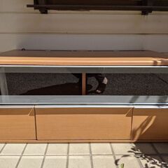 大型テレビ台♪たくさん収納できます。