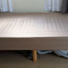 脚付きマットレスベッド（ボンネルコイルタイプ）脚部分取り外し可