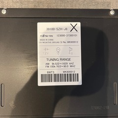 ホンダ純正　バックモニター、VIDEO外部入力付きオーディオの画像