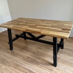【受け渡し予定者確定済】IKEA ダイニングテーブル 幅160c...