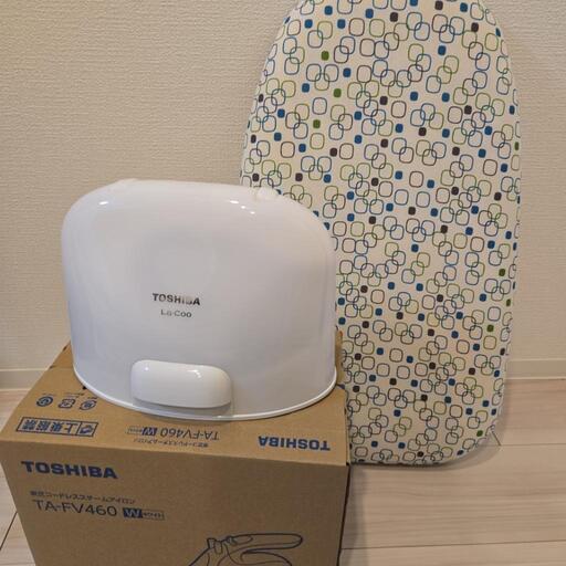 スチームアイロン/汚れ傷なし/東芝/アイロン台