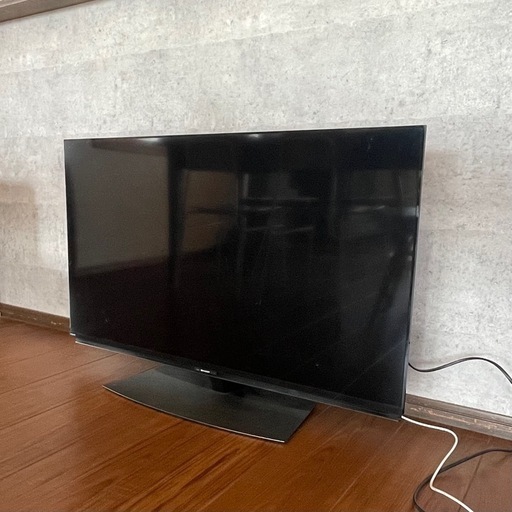 2021年製/43V型 4K液晶テレビ SHARP AQUOS リモコン＆ケーブル付き