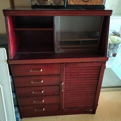 レトロ家具　古民家　整理棚　家具　23日まで