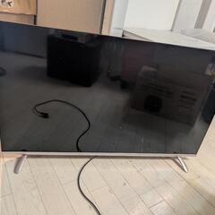 43インチ液晶テレビ 動作品 リモコン無し