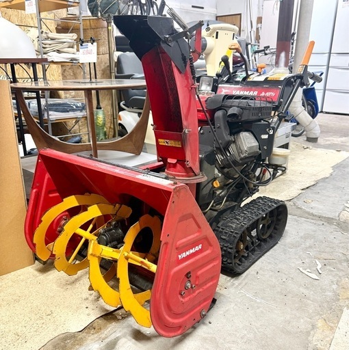 札幌市内配送可 動作良好 YANMAR ヤンマー 10馬力 除雪機 Je-1071H 電動シューター 電動油圧オーガ