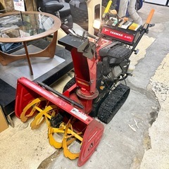 札幌市内配送可 動作良好 YANMAR ヤンマー 10馬力 除雪機 Je-1071H 電動シューター 電動油圧オーガの画像