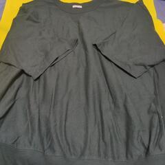 スウェットTシャツ5部丈　　341-339632