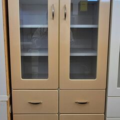 食器棚　大川家具　W585×D400×H1800
