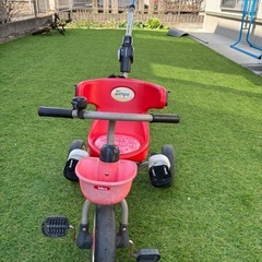 三輪車に乗れる前から使えます　の画像