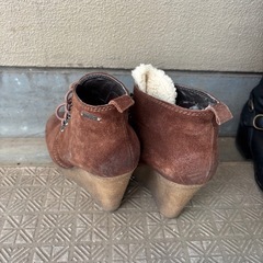 【お話中】Diesel 本革スエードブーツの画像