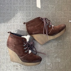 【お話中】Diesel 本革スエードブーツの画像