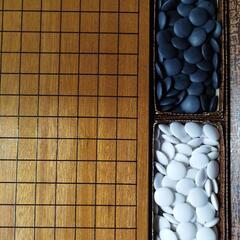囲碁、碁石　碁盤の3点セットの画像