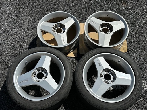 【売れました。】ENKEI Selbach 17インチ 114.3 7J ローレル セフィーロ　シルビアなどに