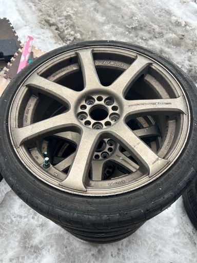 値下げ！WORK(ワーク) EMOTION(エモーション) XT7 18インチ