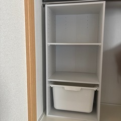 【専用引き出しレール付き】ニトリの収納棚　　