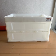 残り８個！TRUSCO 折りたたみコンテナ50ﾘｯﾄﾙ