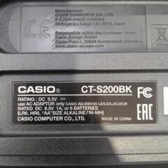 【保証つき】CASIO　キーボード　CT-S200 の画像