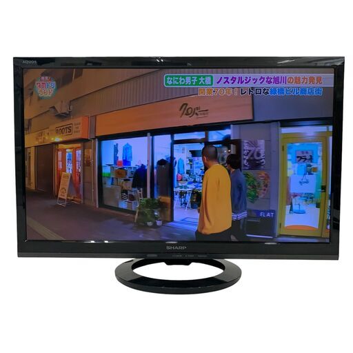 25C128_ジ4 SHARP シャープ 22V液晶テレビ AQUOS LC-22K30 2015年製 映像機器 現状品 中古
