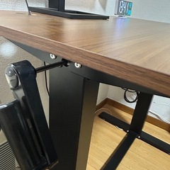【新品未使用✨昇降デスク】PCパソコンデスクの画像