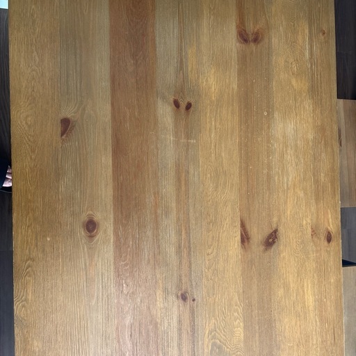 制約済）無垢×アイアン ビンテージダイニングセット