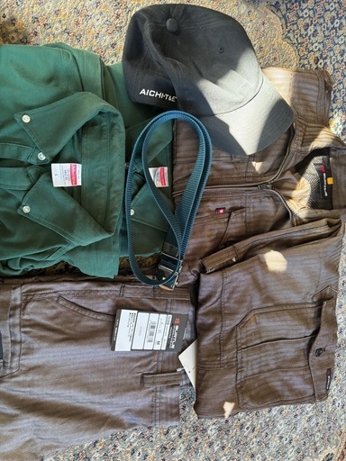 愛知総合工科専攻科　実習服セット