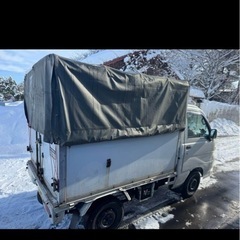 軽トラ荷台
ホロ　コンテナ