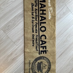 ハワイアンなカフェ風マット