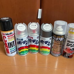 缶スプレー、パテ、タッチペンなどまとめ売り