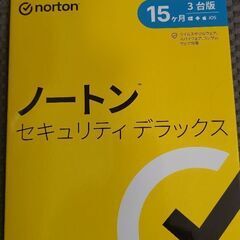 ノートンデラックス　15ヶ月　３台版