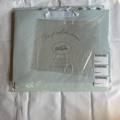 【未使用品・包装材付】ジェラートピケのセットアップ