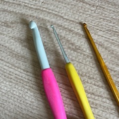 手芸カギ針３本まとめての画像