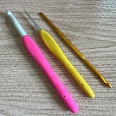 手芸カギ針３本まとめて