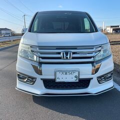 スパーダーZクールスピリット★ハーフレザーシート★車検7年12月★両側パワー★ナビTVバックカメラの画像