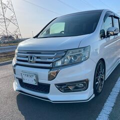 スパーダーZクールスピリット★ハーフレザーシート★車検7年12月★両側パワー★ナビTVバックカメラの画像