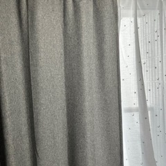 無印良品　カーテンの画像
