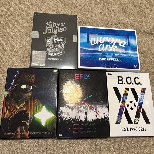 BUMP ライブDVD ブルーレイ