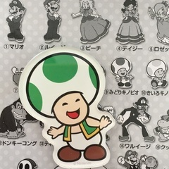 スーパーマリオキャラマグネット2 キノピオ（みどり）
