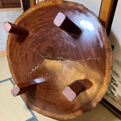 カリン無垢座卓
の画像