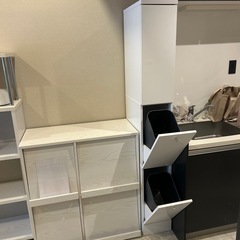 【決まりました】ゴミ箱付き隙間収納棚の画像