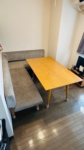 内定済み【3/16以降】ダイニングソファセット