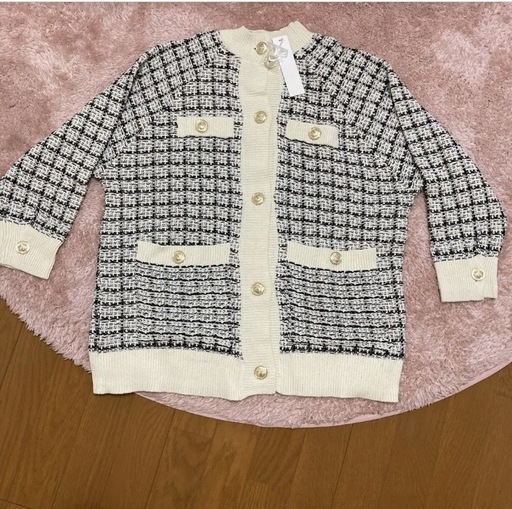 AAA 宇野美沙子　LAVANDA カーディガン