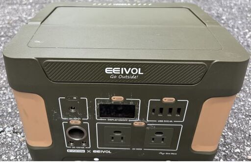 ポータブル電源 リン酸鉄リチウム　EEIVOL600