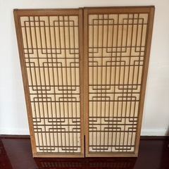 レトロ格子戸