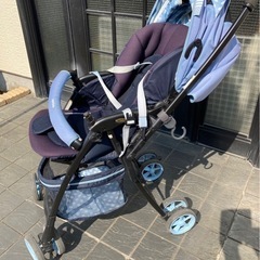 【値下げしました】aprica ベビーカーの画像